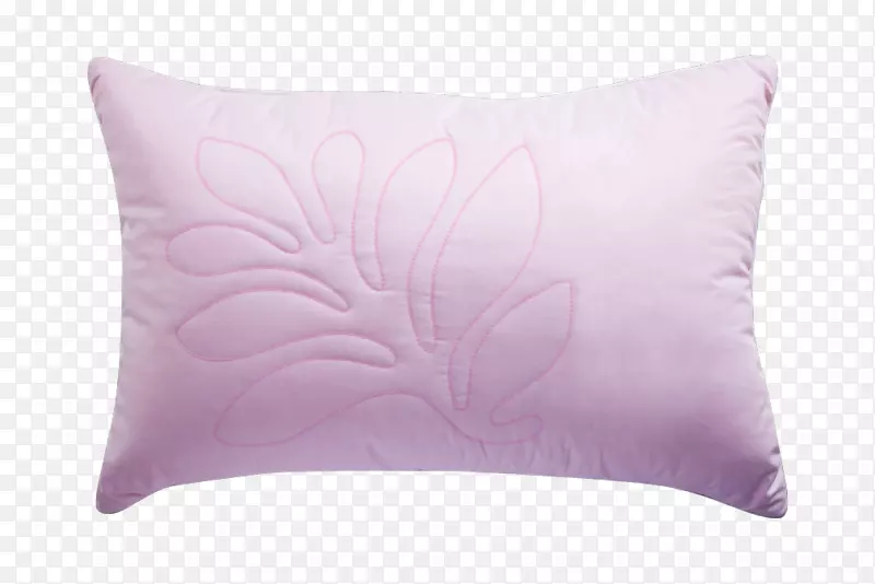 垫抛枕头睡紫枕