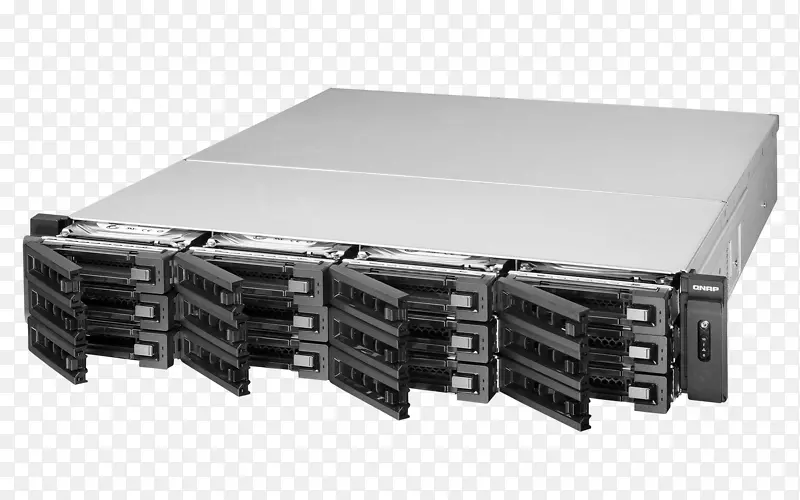 网络存储系统系列ATA QNAP系统公司。串行连接的SCSI网络录像机-usb