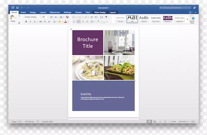 Microsoft Office for Mac 2011微软Office 2016微软Word-Microsoft
