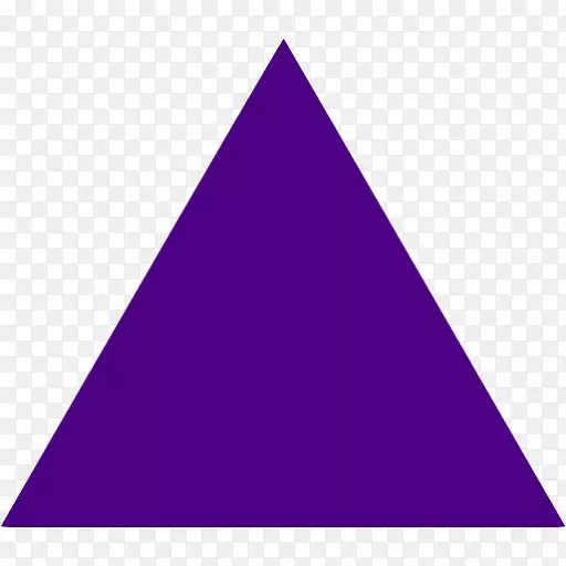 三角形几何学紫罗兰状几何图形-三角形