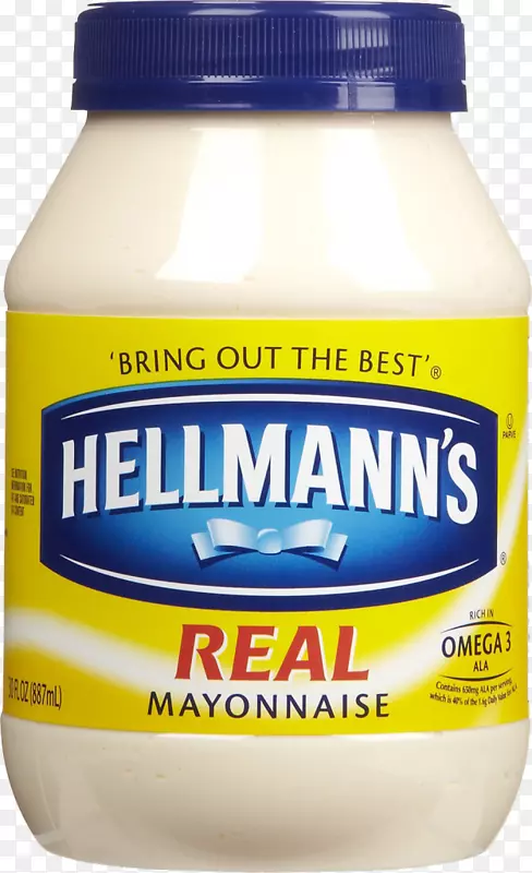 赫尔曼和最好的食物蛋黄酱盎司蟹路易-蛋黄酱