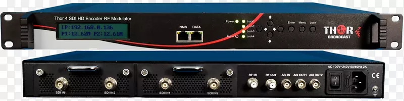 编码器通信通道串行数字接口smpte 292 m调制-rf调制器