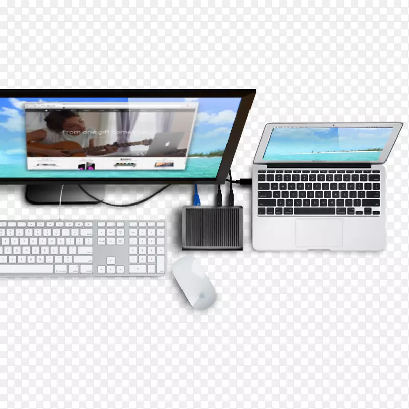 雷电电脑键盘MacBook Pro膝上型电脑上网本-膝上型电脑