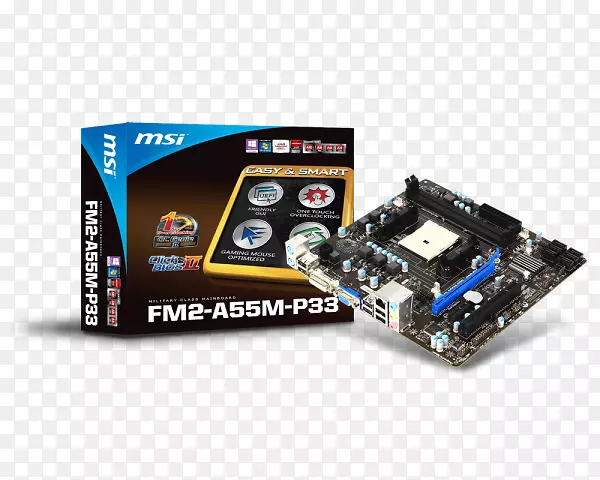 Intel Socket FM2主板microatx msi FM2-a75ma-e35-intel