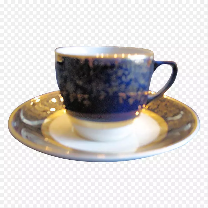 咖啡杯碟瓷土耳其咖啡杯