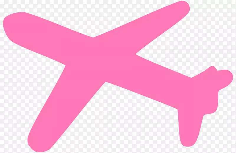 粉红m指飞机