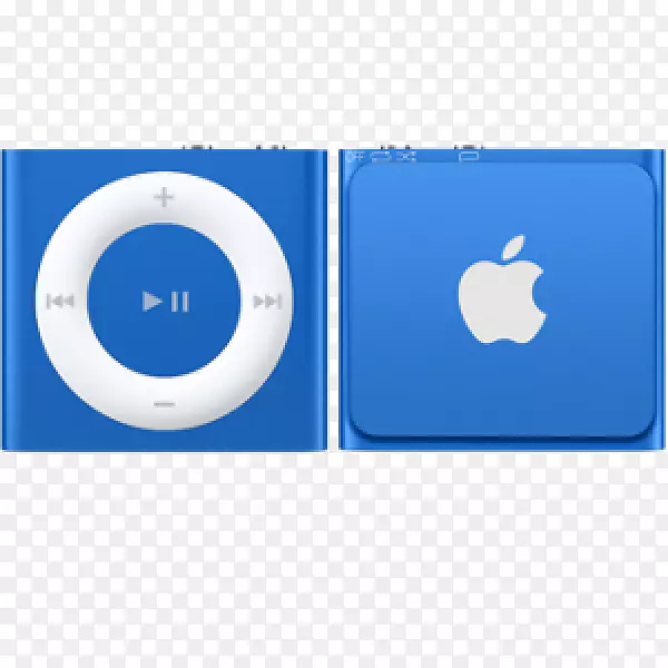 苹果ipod洗牌(第4代)ipod触摸苹果ipod Shu显2GB蓝苹果