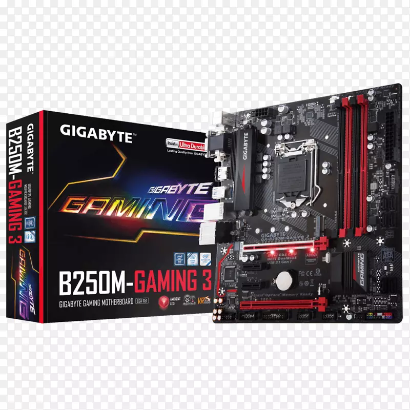 英特尔ggabyte b250m-游戏3主板lga 1151陆地网格阵列-lga 1151