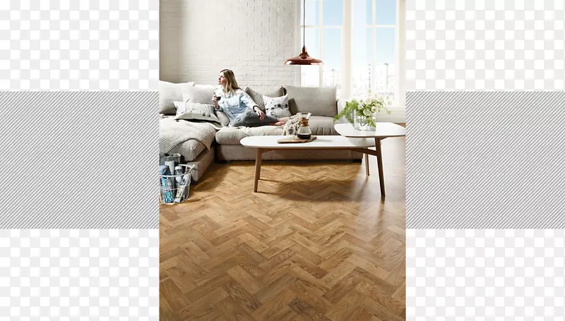 木地板，夹带乙烯基成分的瓷砖橡木.英国橡木