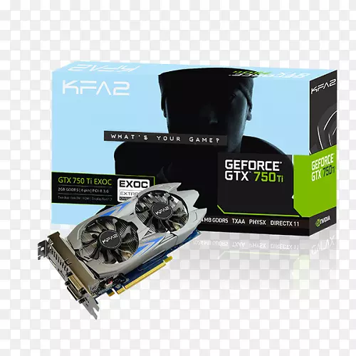 显卡和视频适配器Nvidia GeForce GTX 750 ti Galaxy技术GDDR 5 SDRAM
