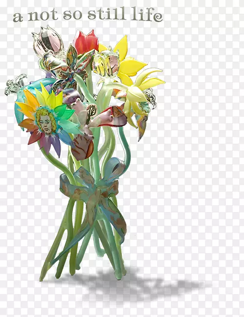 花卉设计静物艺术家雕塑绘画