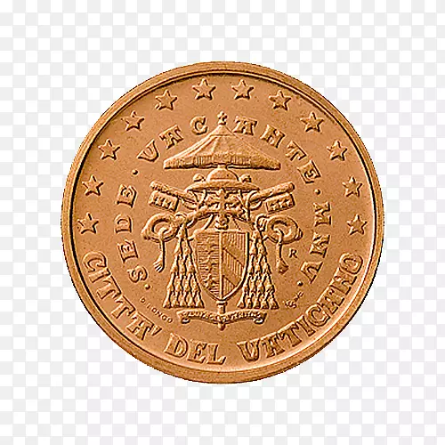 梵蒂冈欧元硬币梵蒂冈城欧洲联盟硬币
