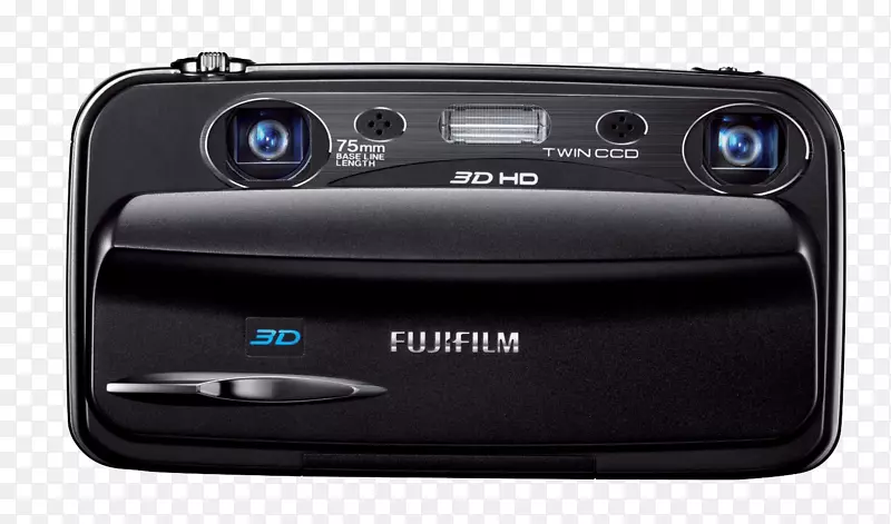 照相机Fujifilm 3D胶片富士变焦镜头照相机