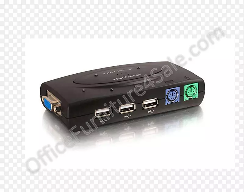 HDMI PlayStation 2以太网集线器kvm开关vga连接器-usb