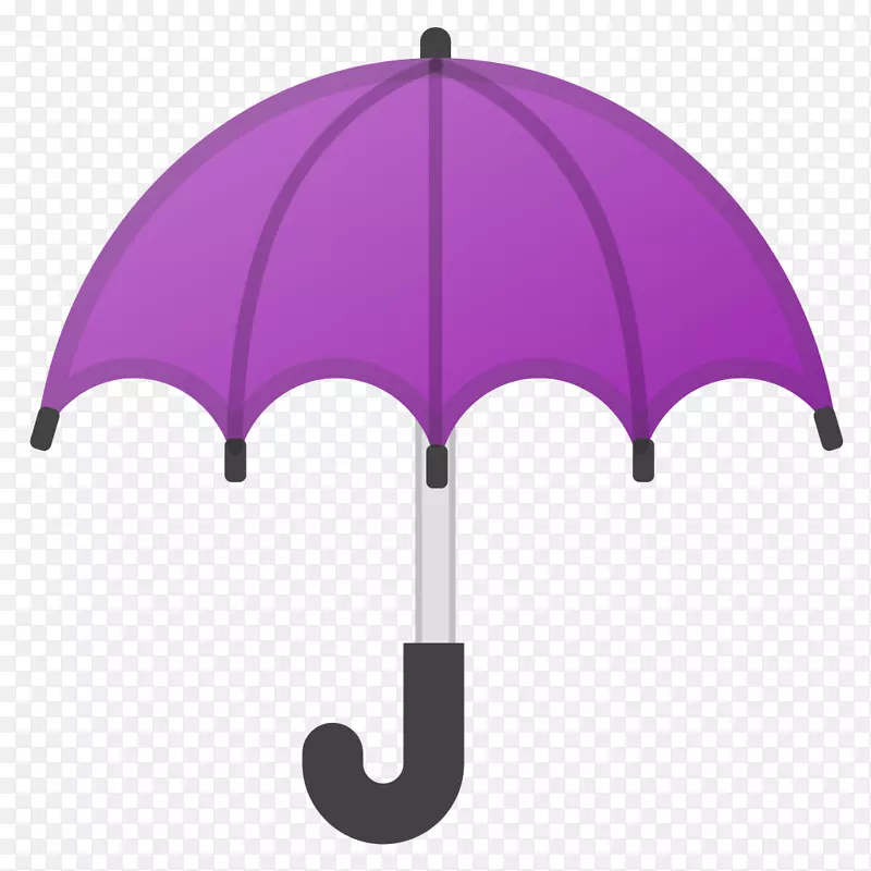 雨伞表情百科Noto字体悲伤-伞