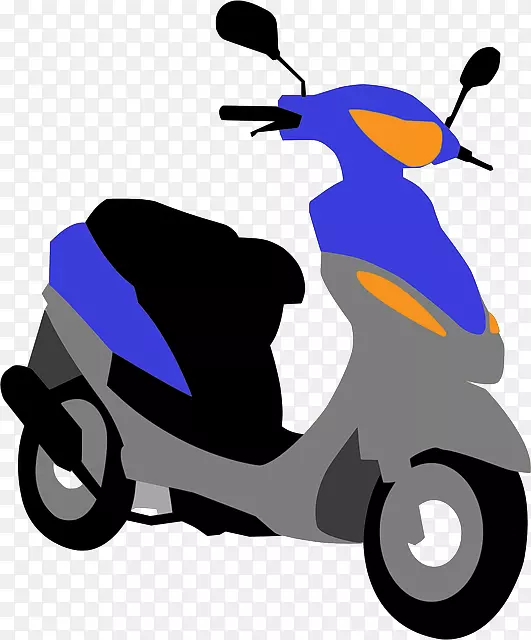 摩托车Vespa摩托车