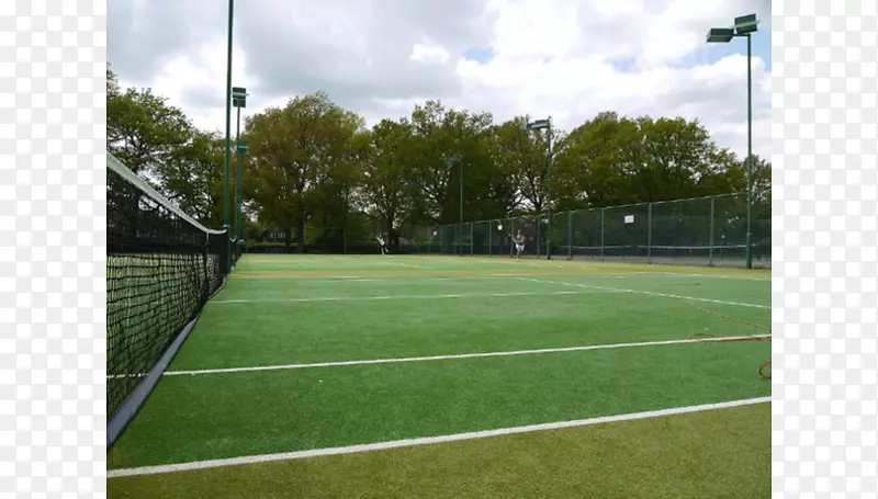 球类比赛人造草皮运动场地-网球中心