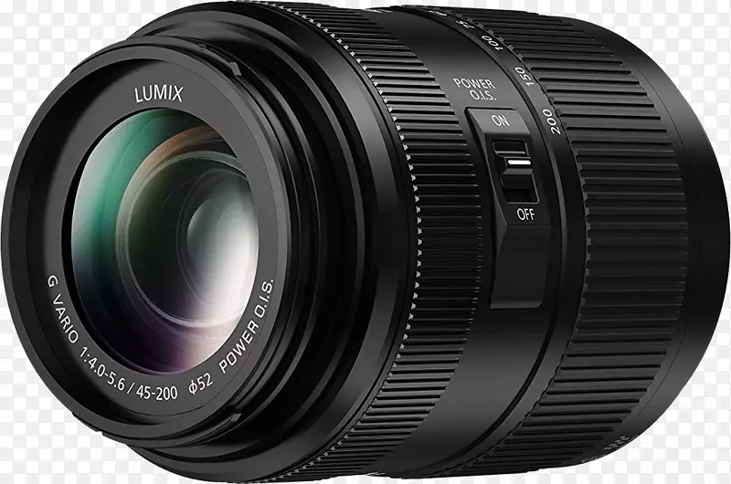 LUMIX g微系统松下LUMIX g Vario 45-150毫米f/4.0-5.6 ASPH超大O.I.S.松下45-200毫米f/4.0-5.6 ii LUMIX g Vario镜头松下LUMIX 4，0-5，6/45-200 ois硬件/电子照相机镜头