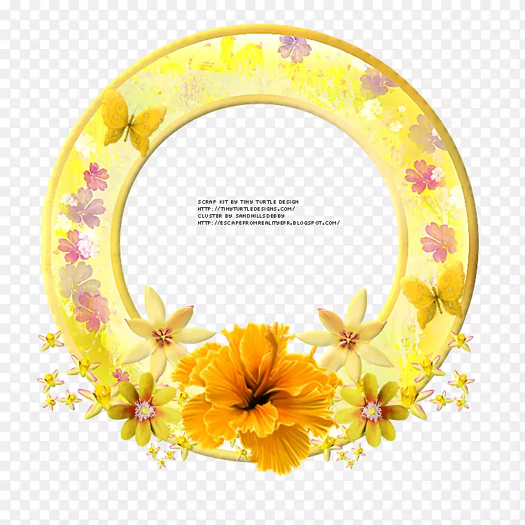 花卉设计画框.设计