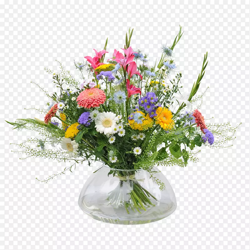 花卉设计切花花瓶花束花瓶