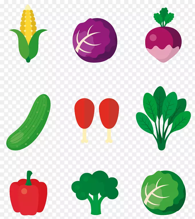蔬菜计算机图标黄瓜-Alimento Saludable