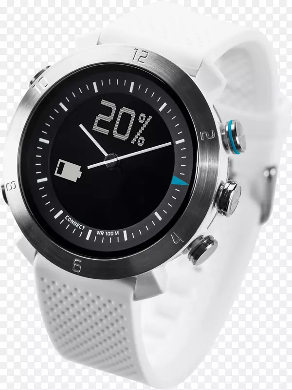 Cogito经典智能手表-皮革灰色蓝牙低能手表