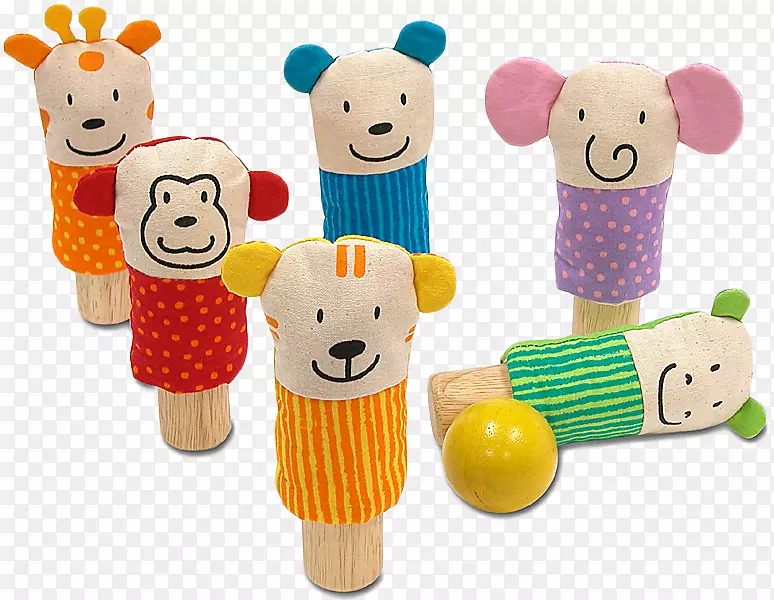 毛绒玩具&可爱的玩具材料婴儿手指玩具