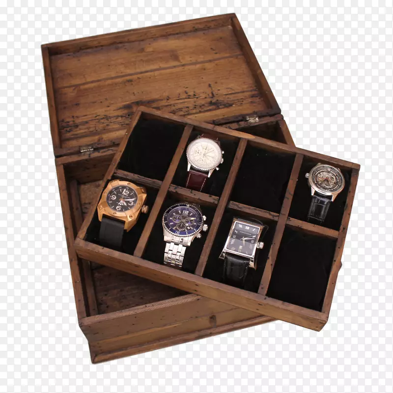 箱式手表丹尼尔威灵顿展示柜木箱