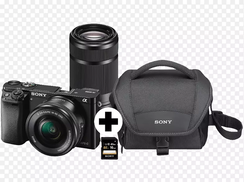 索尼α6000无镜可换镜头相机索尼e pz 16-50 mm f/3.5-5.6 opss数码单反相机