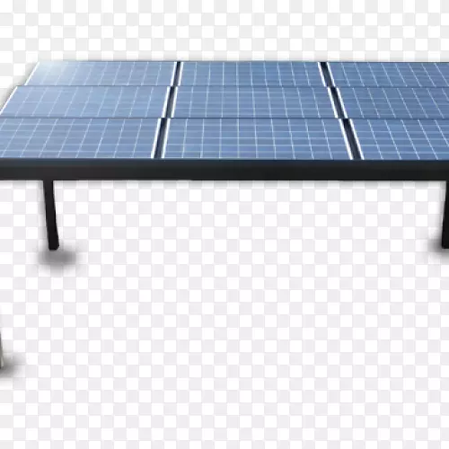 太阳能电池板太阳能汽车花园家具.桌子