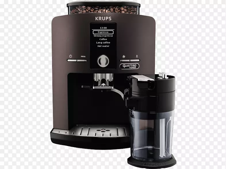 浓缩咖啡机卡布奇诺克鲁普斯咖啡自动ea8050 pn-咖啡