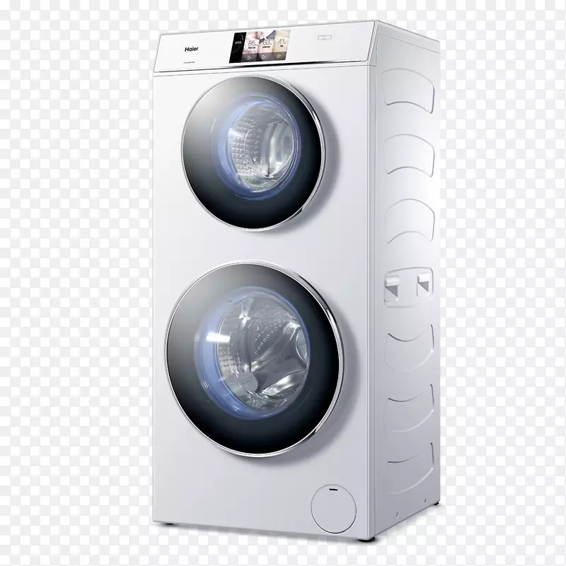 洗衣机海尔多hw120b1558家用电器组合式洗衣机烘干机