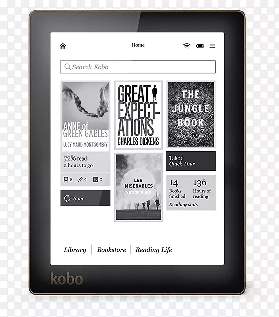 Kobo glo Kobo Area HD Kobo Touch电子阅读器-Kobo Touch