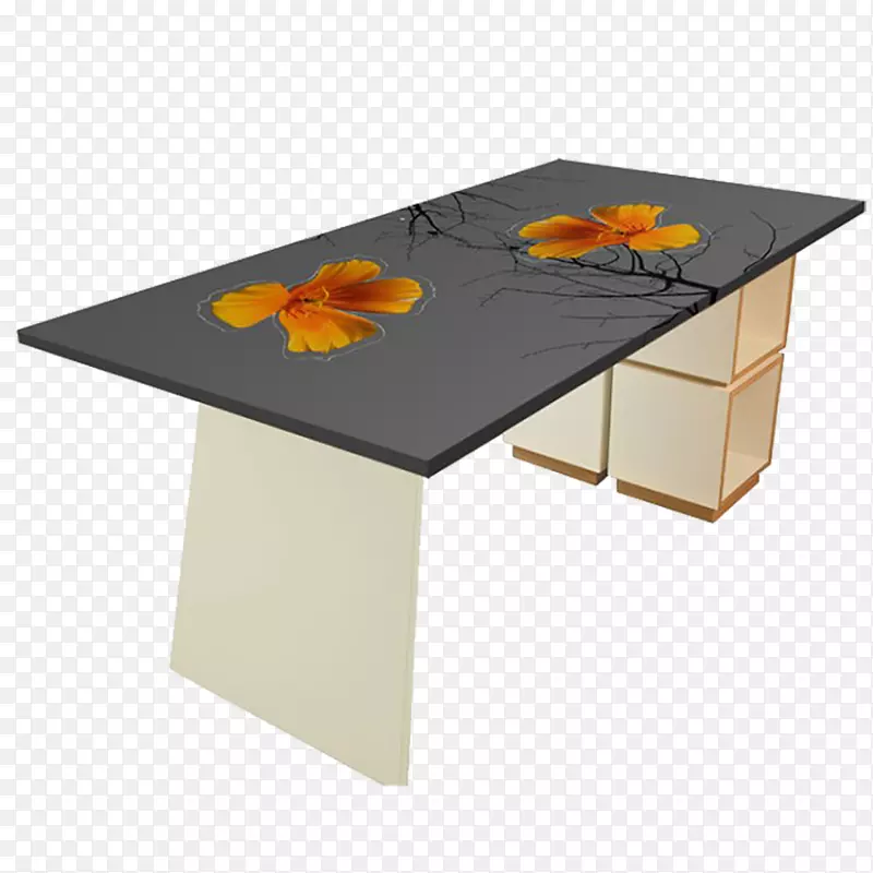 佛罗里达咖啡桌足形长方形-Monofaktur GmbH