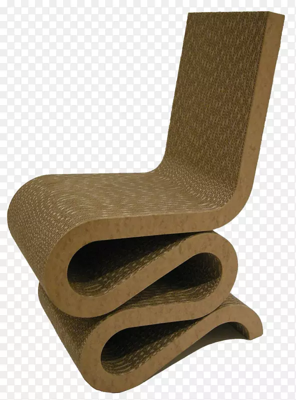 摇动侧椅，纸板家具.椅子
