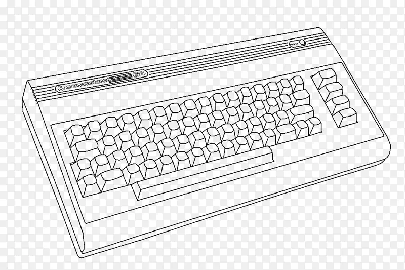 电脑键盘，笔记本电脑，数字键盘，空格键，笔记本电脑