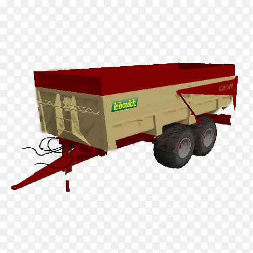 农业模拟器17雷诺战车拖车模型