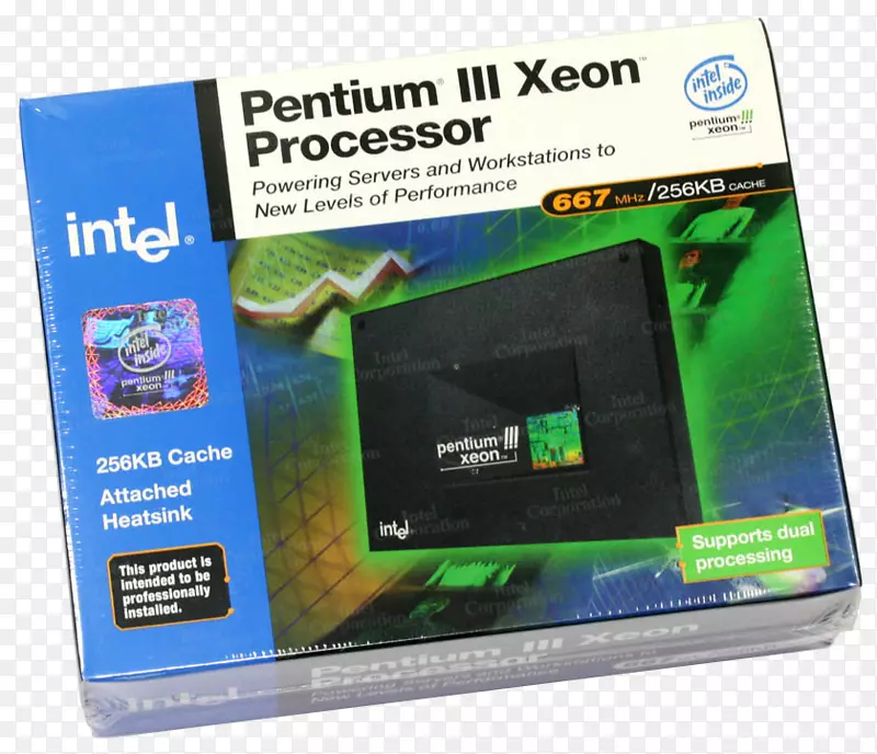 Intel Pentium III Xeon中央处理器-英特尔