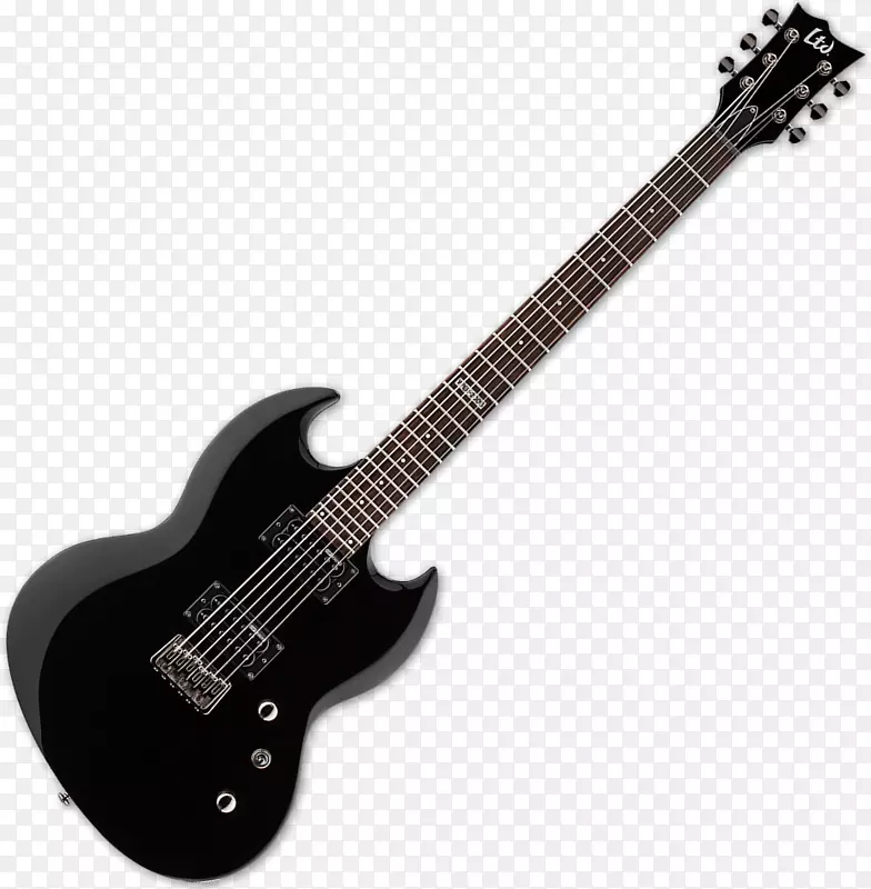 esp吉他，esp ltd，ec-1000，特别是毒蛇电吉他-吉他