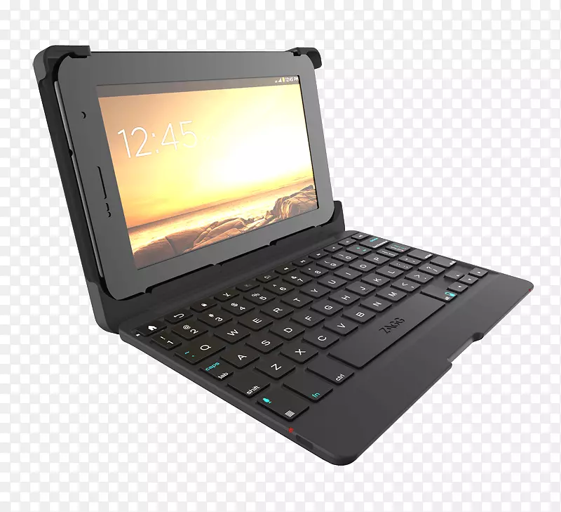上网本电脑键盘zagg zaggkeyfolio适用于android平板电脑索尼平板电脑的手持设备