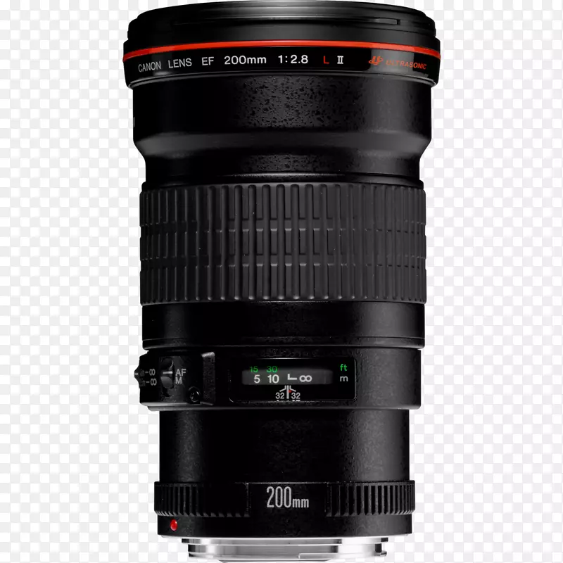 佳能EF镜头安装佳能eos相机镜头佳能200 mm镜头照相机镜头