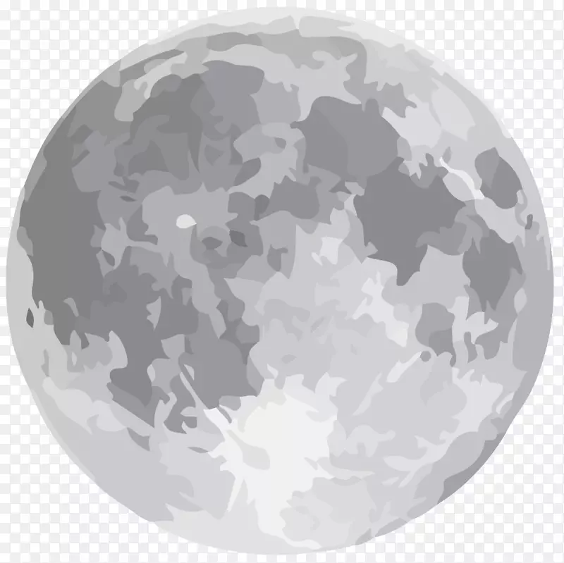 日食超级月亮满月岩月