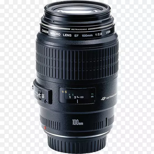 佳能EF镜头安装佳能100 mm f/2.8宏USM佳能100 mm镜头摄像机镜头佳能s 60 mm f/2.8宏USM镜头照相机镜头