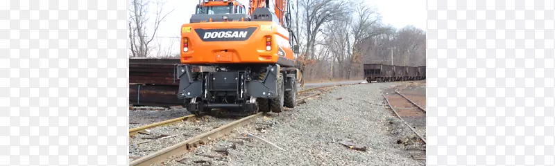 铁路运输推土机火车建筑工程铁道车推土机