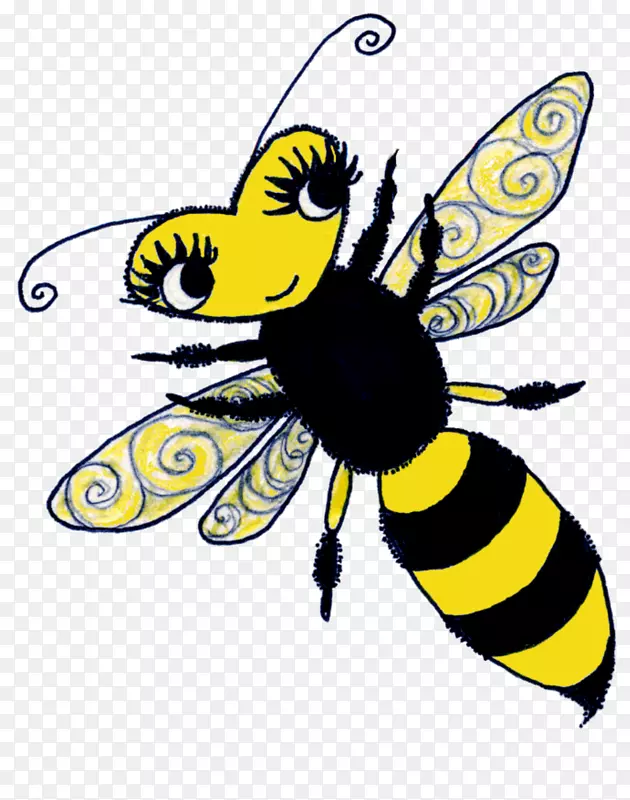 蜜蜂，蝴蝶-蜜蜂