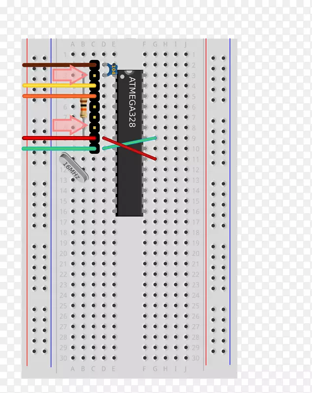 Arduino电线电缆接线图电路板电子色码usb