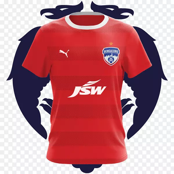 本加鲁FC 2017-18印度超级联赛赛季班加罗尔球衣I-联赛-斯里坎泰拉瓦体育场