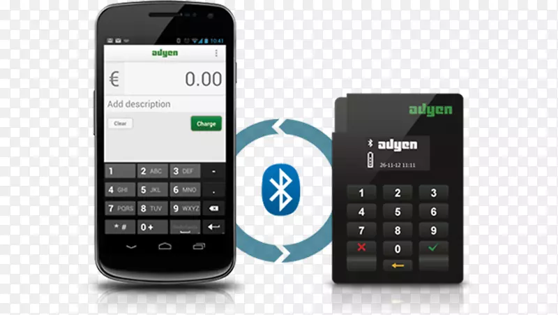 特色手机智能手机Adyen手机信用卡-智能手机