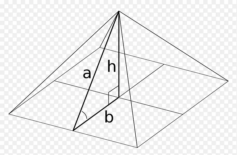 三角形金字塔形点三角形