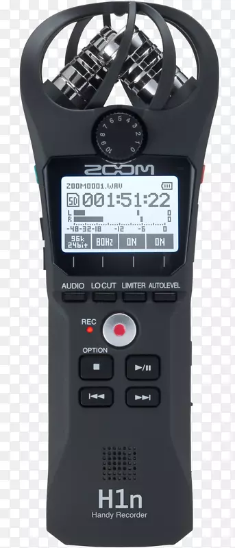麦克风数字音频变焦h1n数字手柄记录器变焦H4N手柄记录器麦克风